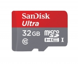 SanDisk Ultra MicroSDHC 32GB UHS-I Class 10 Memory Card