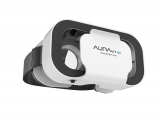 AuraVR Go Virtual Reality Light Weight Plastic VR Headset With Inbuilt Touch Button