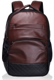 F Gear Luxur 25 liter Laptop Backpack(Brown)