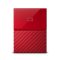 WD My Passport 1TB Portable External Hard Drive (Red)