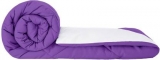 Cloth Fusion Pacifier Microfiber Reversible Comforter- Single (60″x90″) inches, Red and Purple